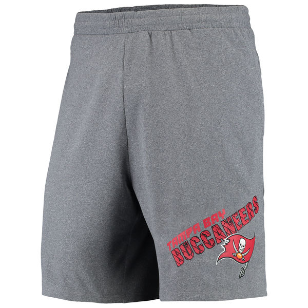 Tampa Bay Buccaneers Concepts Sport Tactic Lounge Shorts Heathered Gray