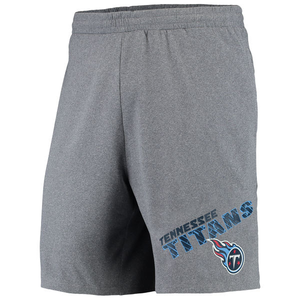 Tennessee Titans Concepts Sport Tactic Lounge Shorts Heathered Gray