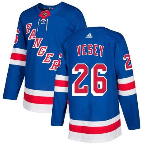 Rangers 26 Jimmy Vesey Blue Adidas Jersey
