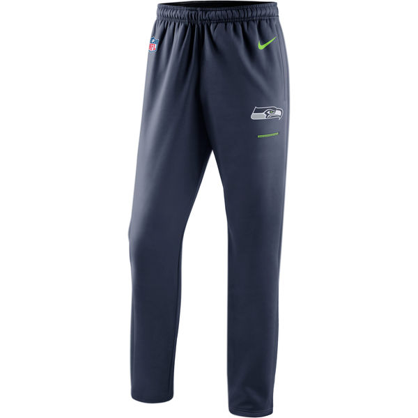 Seattle Seahawks Nike Sideline Team Logo Performance Pants Navy