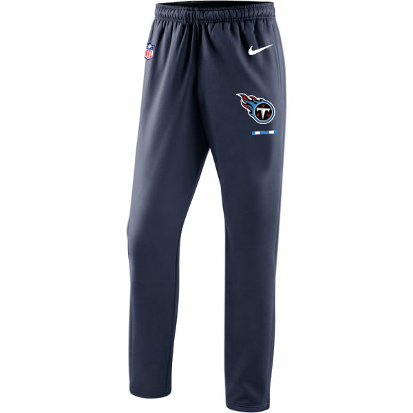 Tennessee Titans Nike Sideline Team Logo Performance Pants Navy