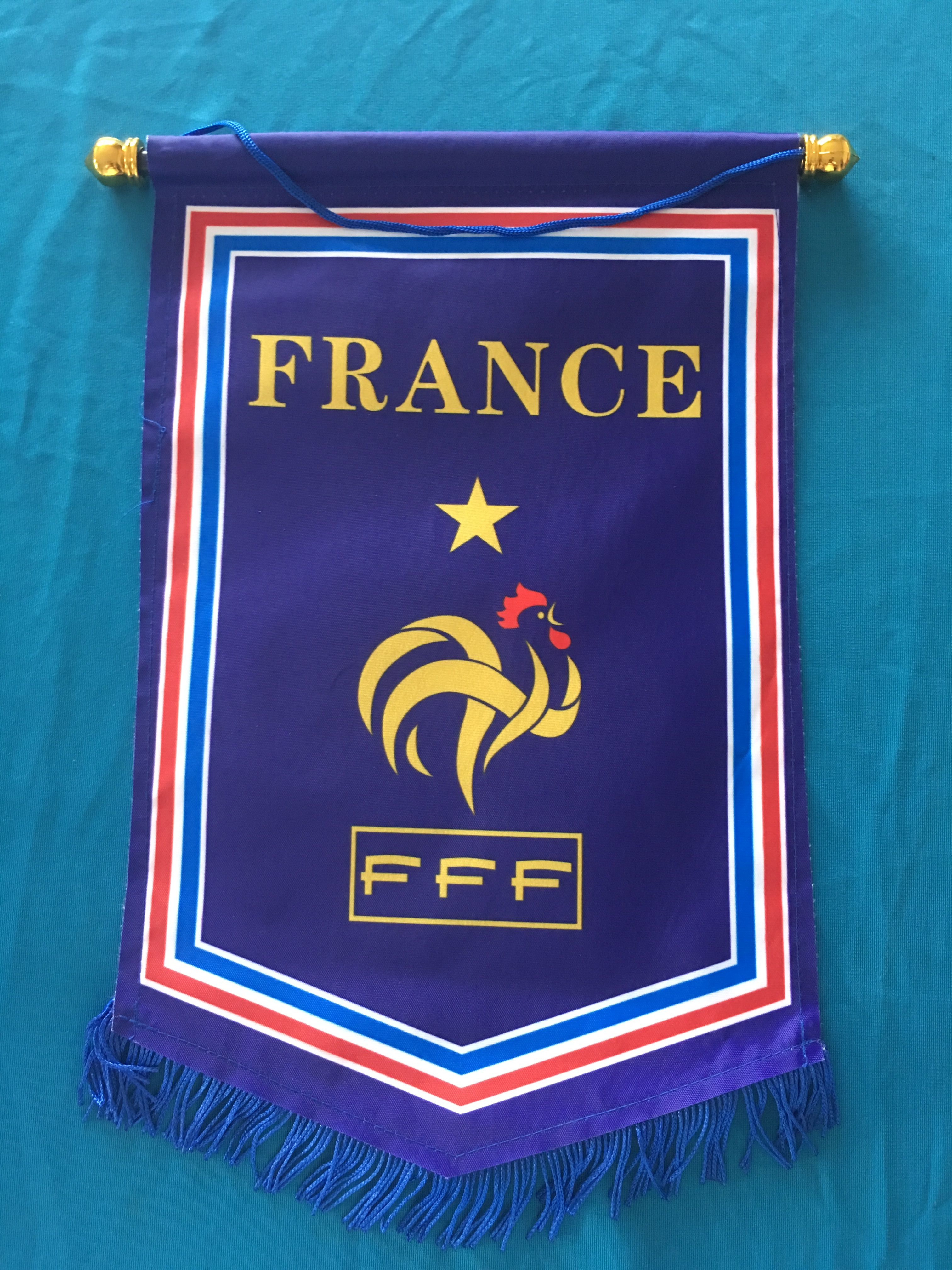 France Hang Flag Decor Football Fans Souvenir