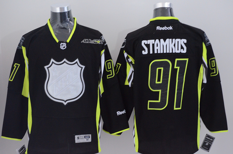 Lightning 91 Stamkos Black 2015 All Star Jersey