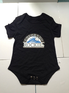 Rockies Black Toddler T-shirts