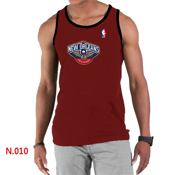 New Orleans Pelicans Big & Tall Primary Logo Men Red Tank Top