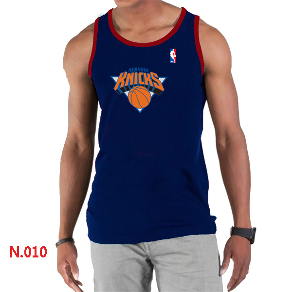 New York Knicks Big & Tall Primary Logo Men D.Blue Tank Top