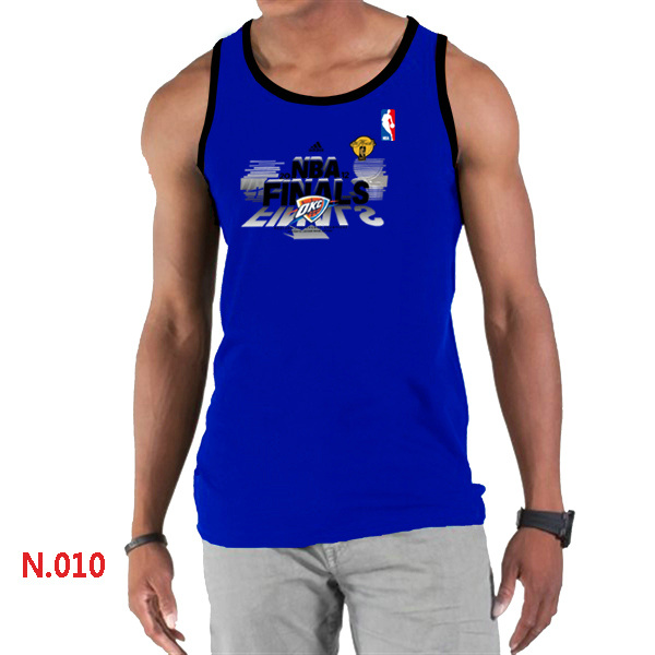 Oklahoma City Thunder Eastern Conference Champions Men Blue Tank Top