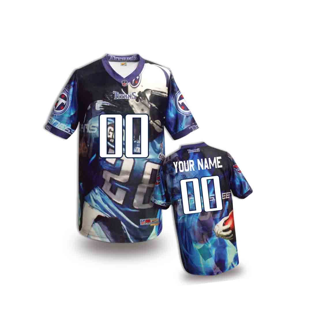 Nike Titans Customized Fashion Stitched Youth Jerseys06