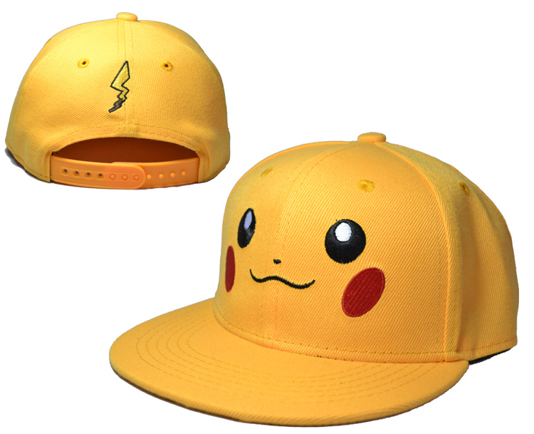 Pikachu Yellow Adjustable Kid Cap LH2