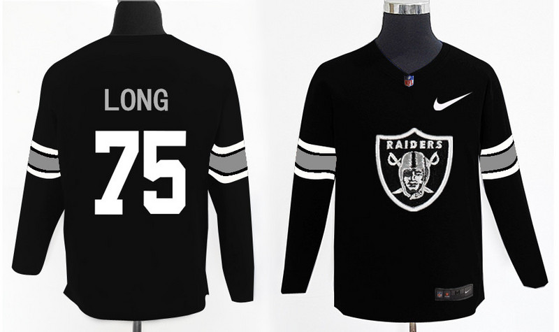 Nike Raiders 75 Howie Long Black Knit Sweater