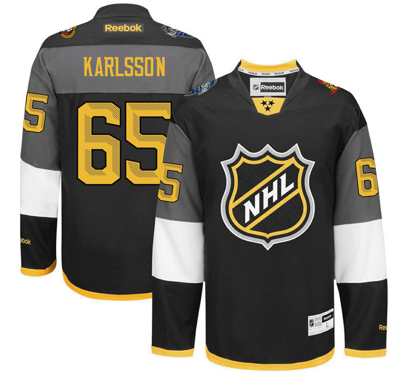 Senators 65 Erik Karlsson Black 2016 All-Star Premier Jersey