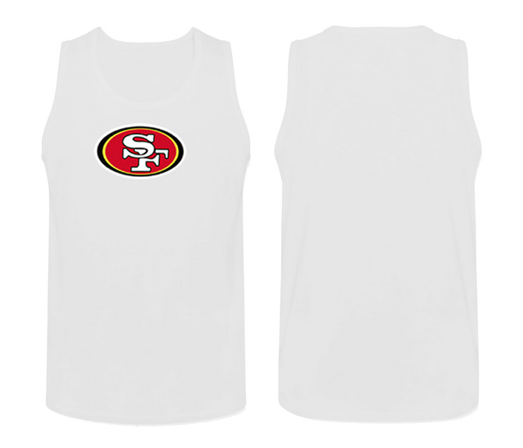 Nike San Francisco 49ers Fresh Logo Men's Tank Top White