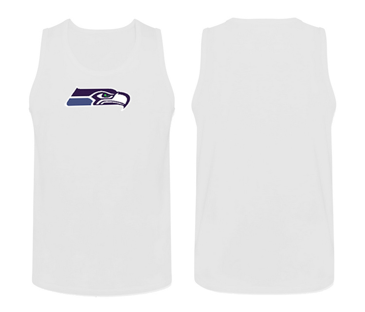 Nike Seattle Seahawks Fresh Logo Men's Tank Top White