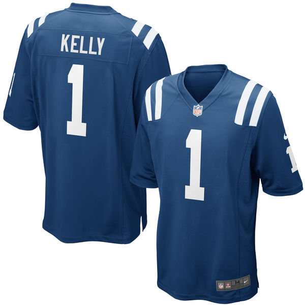 Nike Colts 1 Ryan Kelly Royal 2016 Draft Pick Elite Jersey