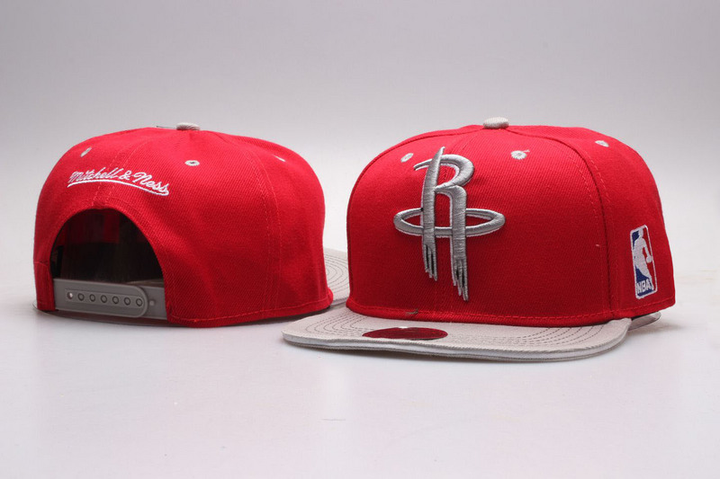 Rockets Red Mitchell & Ness Adjustable Hat YP