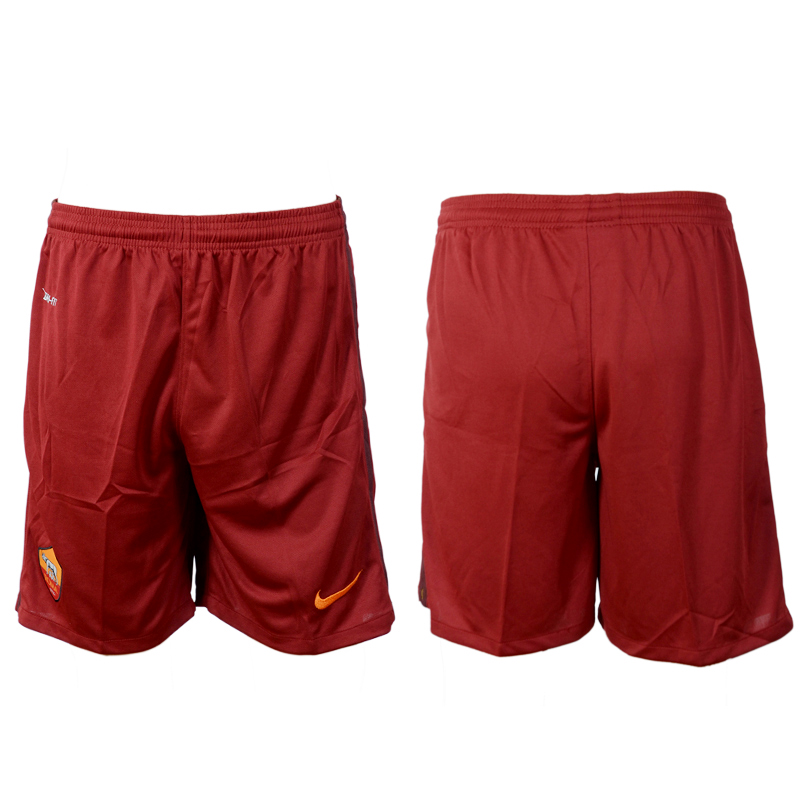 2016-17 Roma Home Soccer Shorts
