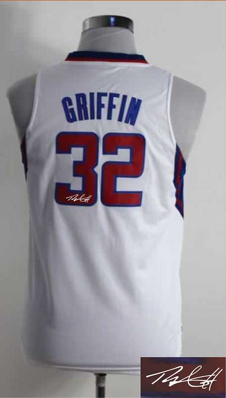 Clippers 32 Griffin White Signature Edition Women Jerseys