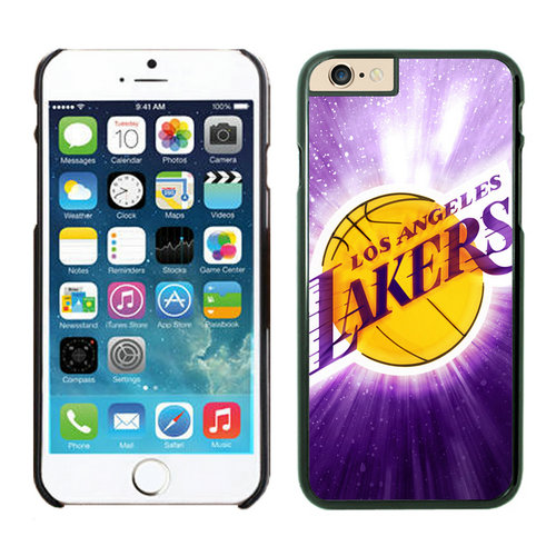 LA Lakers iPhone 6 Plus Cases Black04