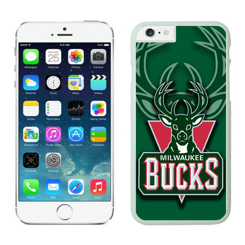 Milwaukee Bucks iPhone 6 Cases White