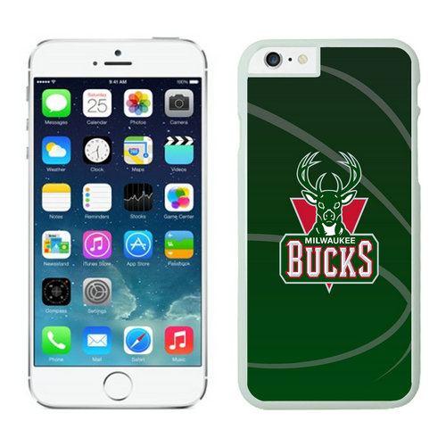 Milwaukee Bucks iPhone 6 Plus Cases White03