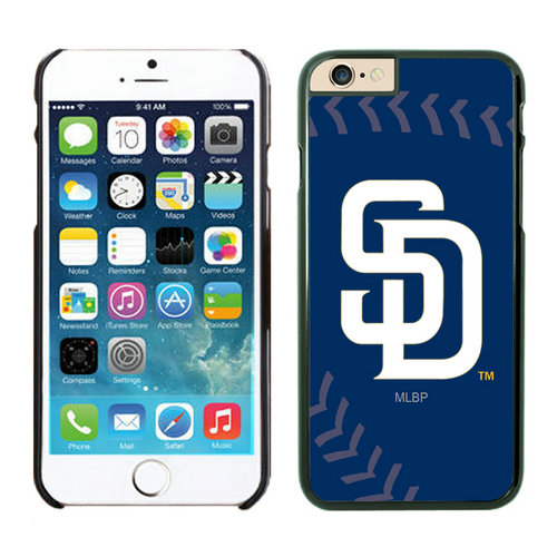 San Diego Padres iPhone 6 Plus Cases Black02