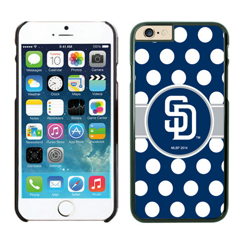 San Diego Padres iPhone 6 Plus Cases Black03