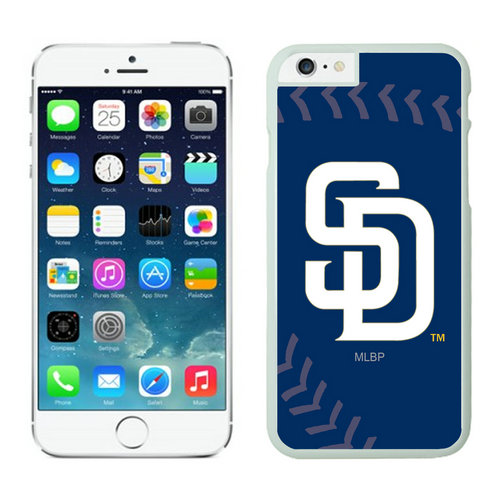 San Diego Padres iPhone 6 Plus Cases White02
