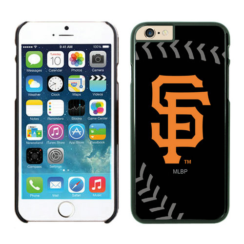 San Francisco Giants iPhone 6 Plus Cases Black02