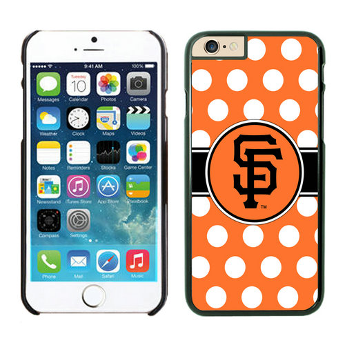 San Francisco Giants iPhone 6 Plus Cases Black03