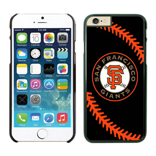 San Francisco Giants iPhone 6 Plus Cases Black04