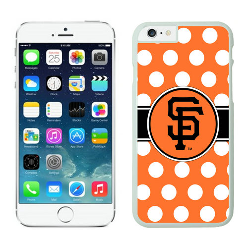 San Francisco Giants iPhone 6 Plus Cases White02
