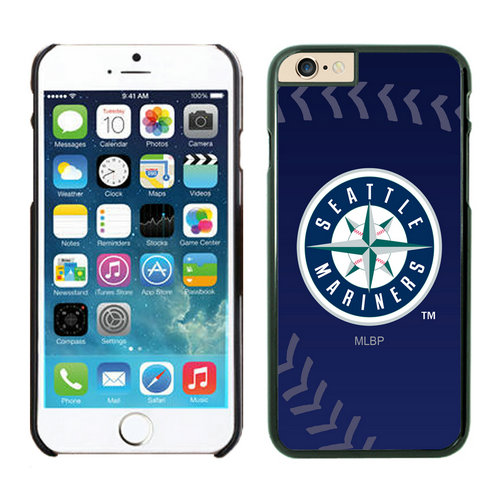 Seattle Mariners iPhone 6 Cases Black