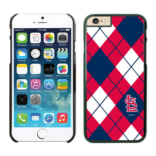 St Louis Cardinals iPhone 6 Plus Cases Black03