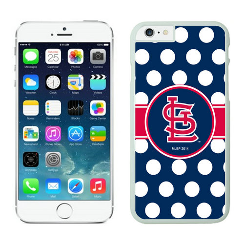 St Louis Cardinals iPhone 6 Plus Cases White02