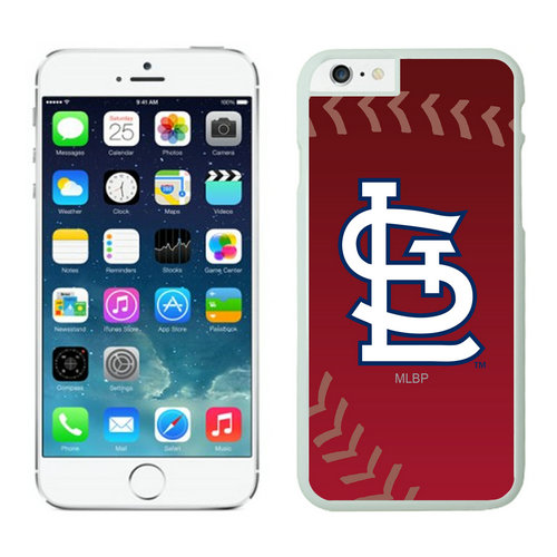 St Louis Cardinals iPhone 6 Plus Cases White03