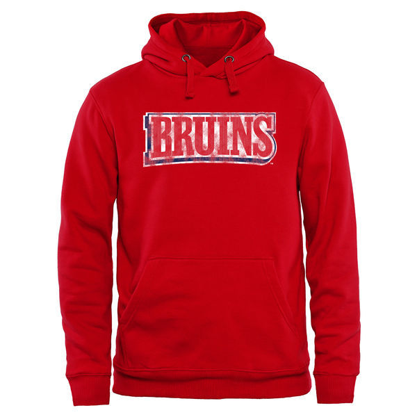 Belmont Bruins Team Logo Red College Pullover Hoodie