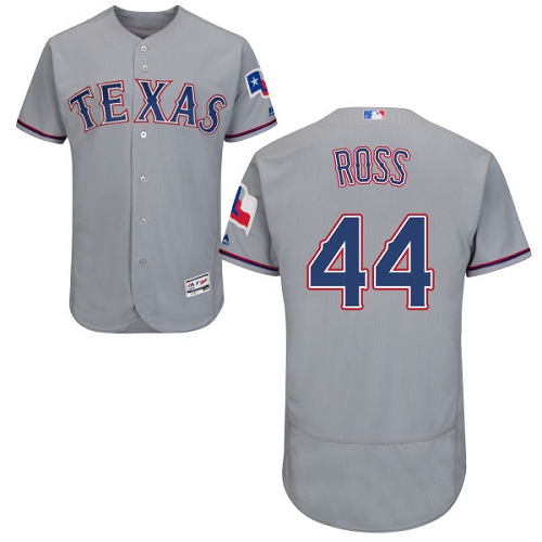 Rangers 44 Tyson Ross Gray Flexbase Jersey