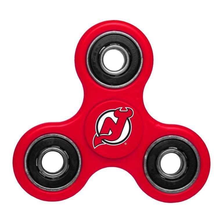 Devils Team Logo Red Fidget Spinner