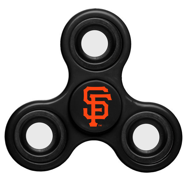 SF Giants Team Logo Black Fidget Spinner