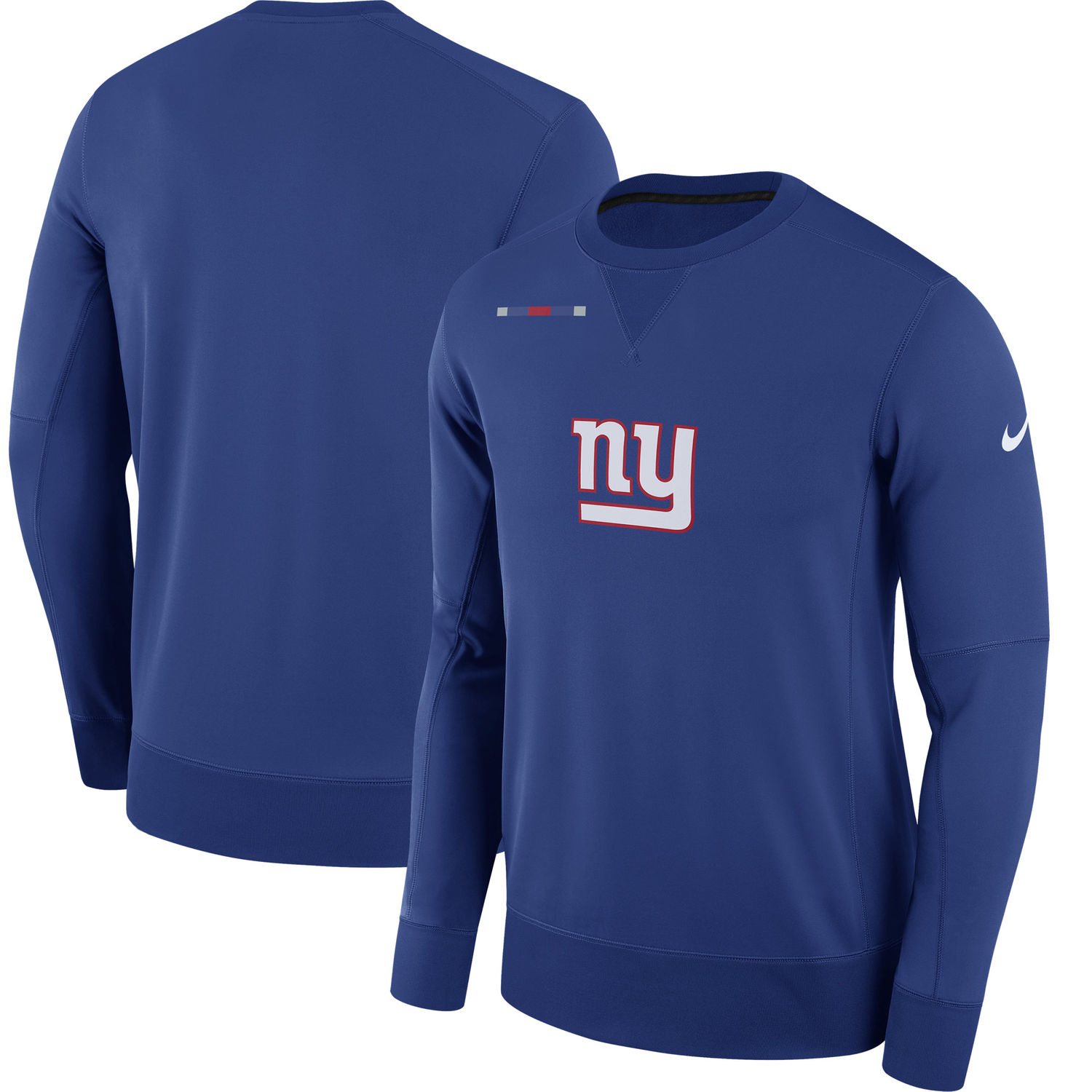 Men's New York Giants Nike Royal Sideline Team Logo Performance Sweatshirt