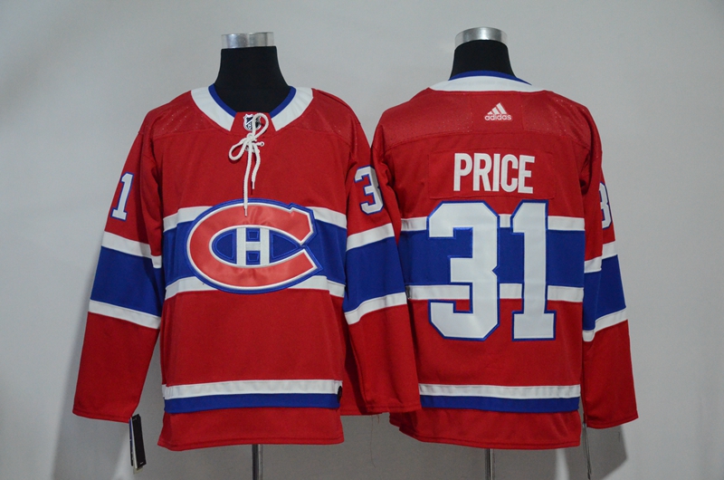 Canadiens 31 Carey Price Red Adidas Jersey
