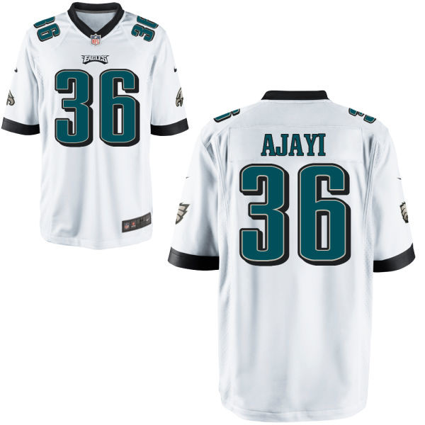 Nike Eagles 36 Jay Ajayi White Youth Game Jersey