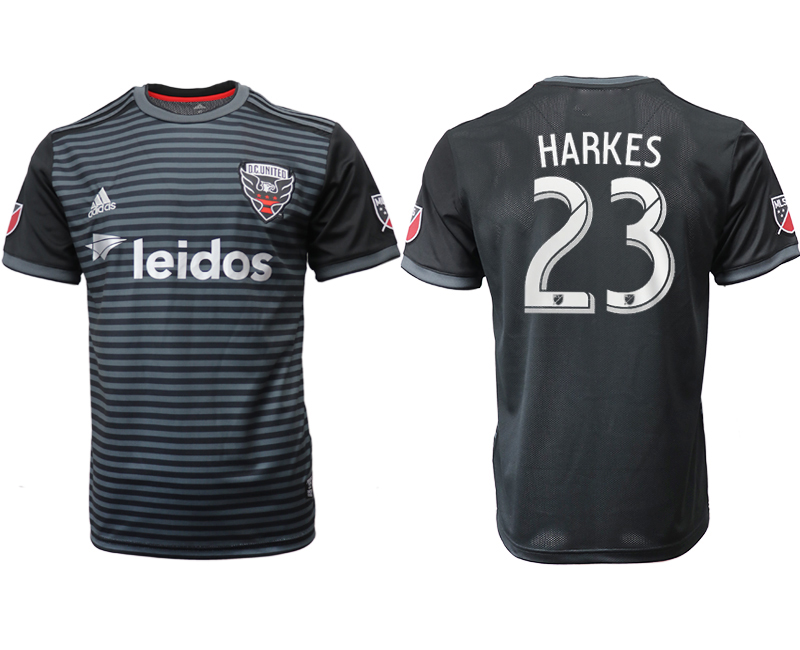 2018-19 D.C. United 23 HARKES Home Thailand Soccer Jersey