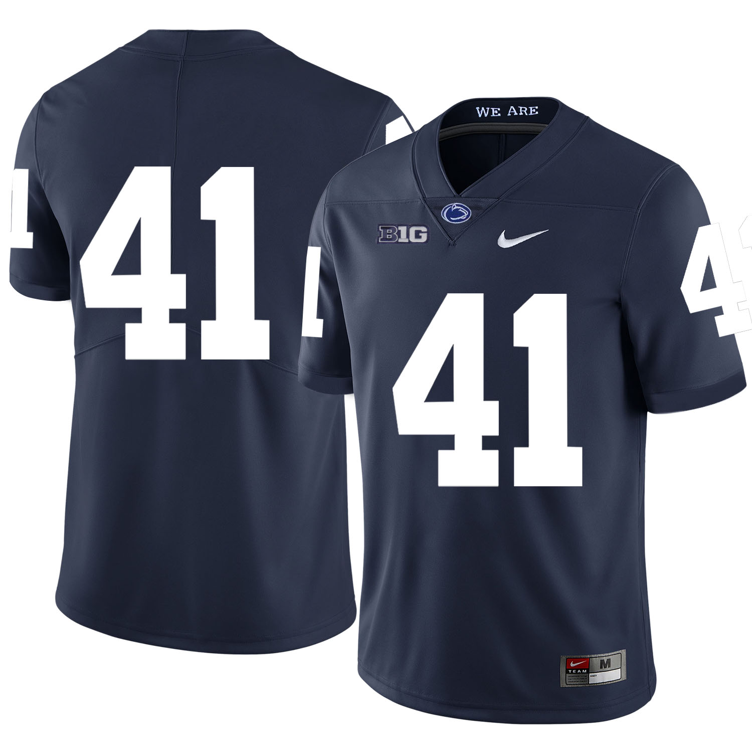 Penn State Nittany Lions 41 Parker Cothren Navy Nike College Football Jersey