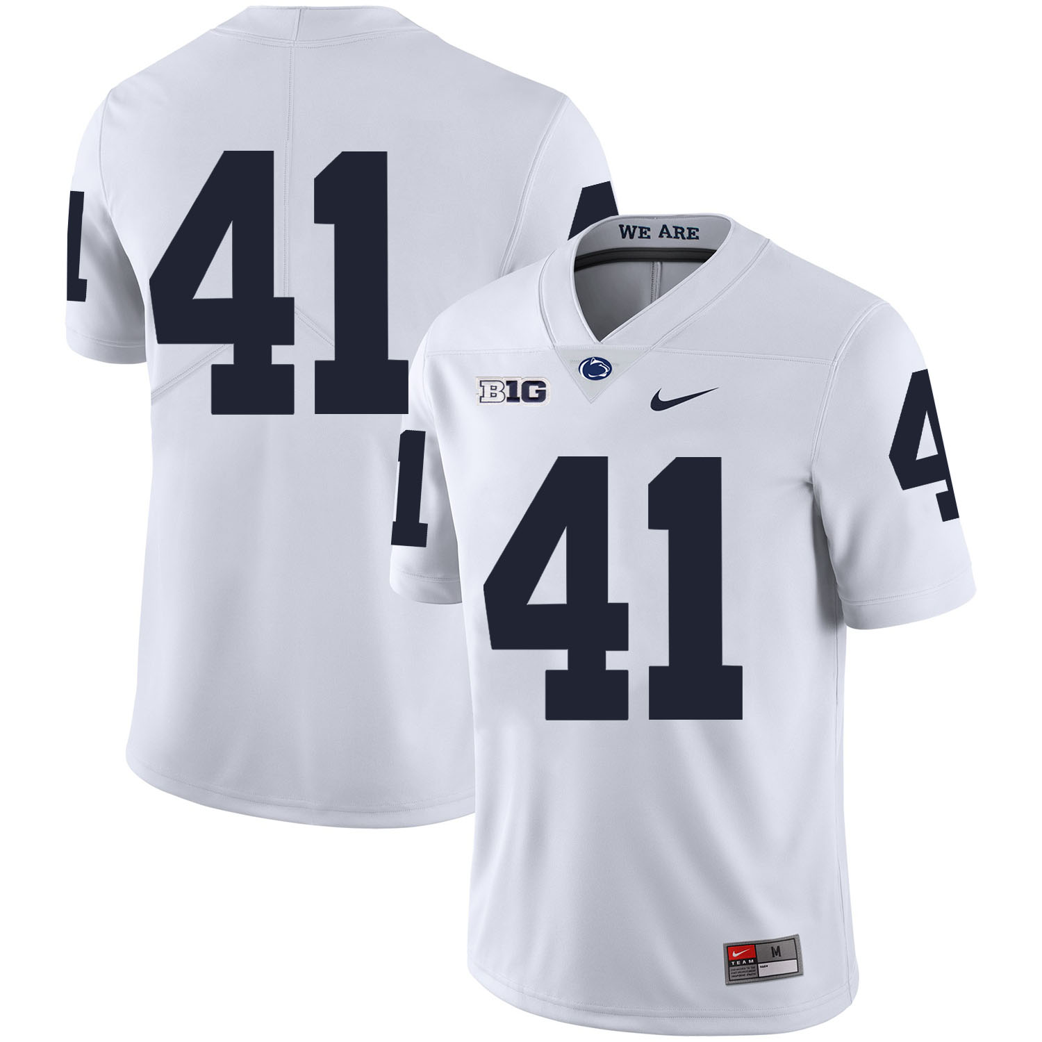 Penn State Nittany Lions 41 Parker Cothren White Nike College Football Jersey