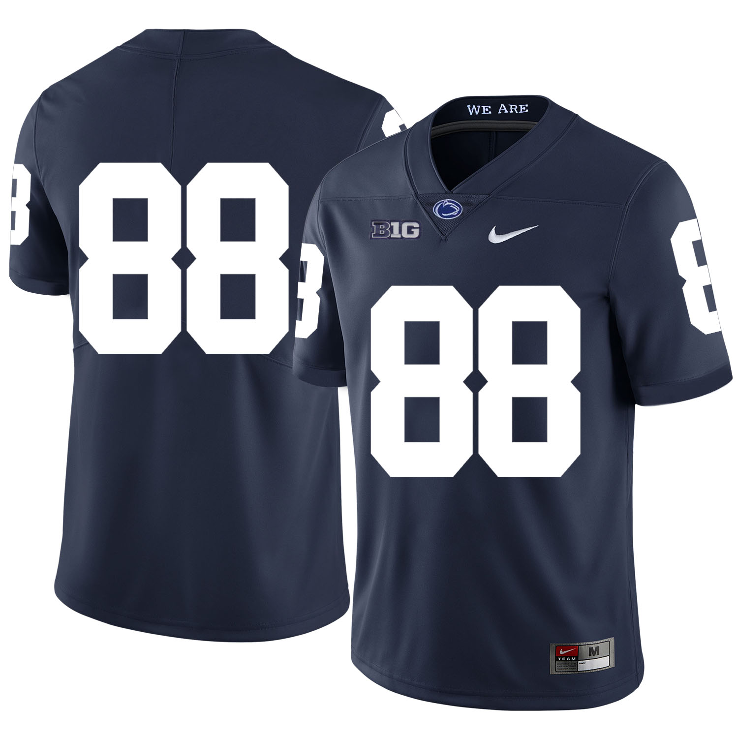 Penn State Nittany Lions 88 Mike Gesicki Navy Nike College Football Jersey