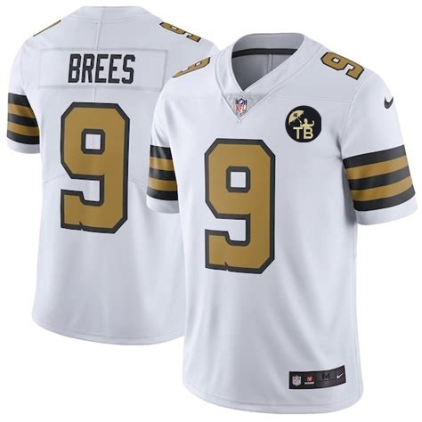 saints jersey with tom benson patch
