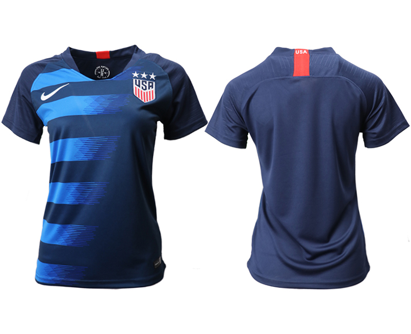 2018-19 USA Away Women Soccer Jersey