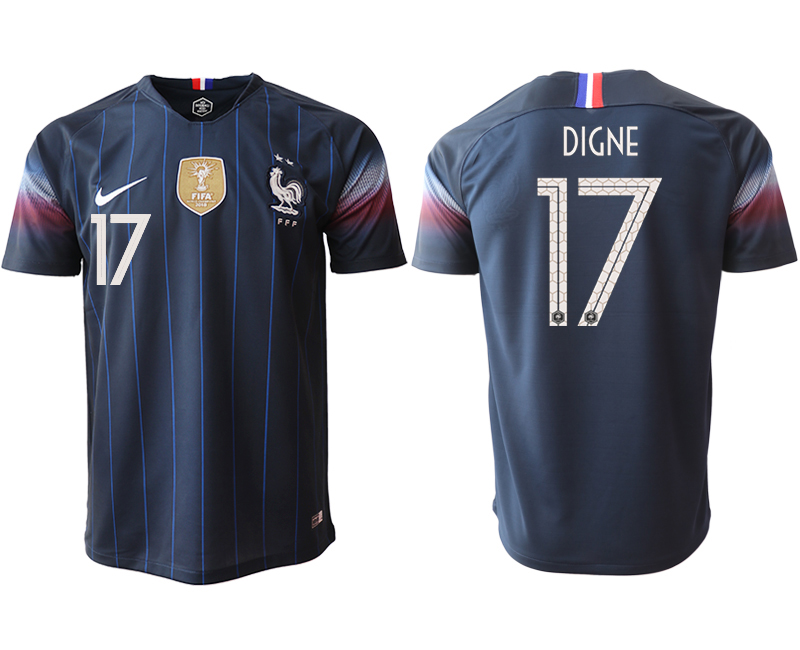 2018-19 France 17 DIGNE Home Thailand Soccer Jersey