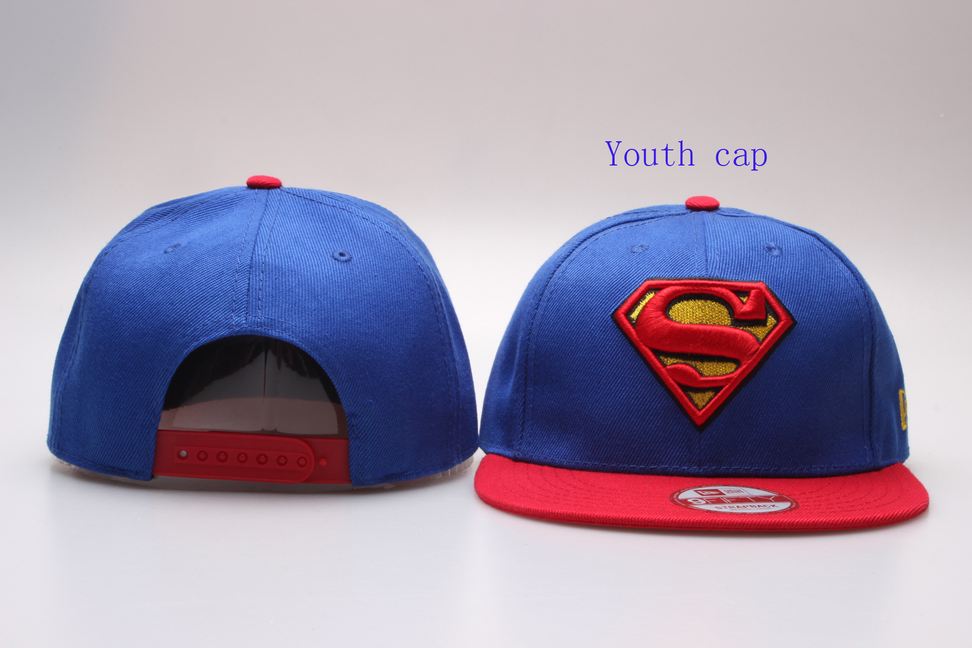 Superman Logo Kid's Snapback Adjustable Hat YP